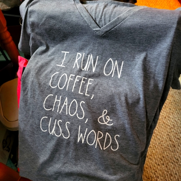 Tops - Fun Tee Coffee n Chaos
